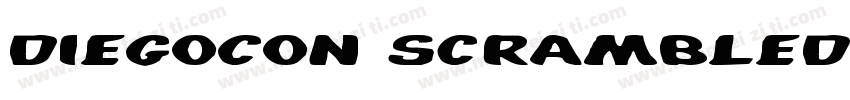 DiegoCon Scrambled字体转换